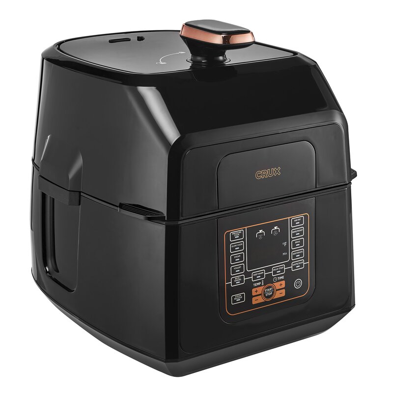 CRUX 6.5 Qt AirPro Cook %2526 Fry With OptiPot Technology By CRUX 